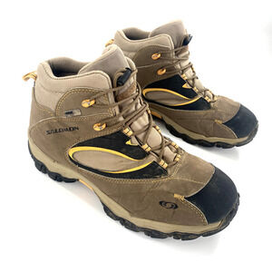 Salomon Elios Mens XCR All Terrain Shoes‎ Boots Sz 6 Waterproof Hiking Walking